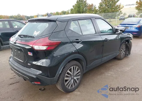 2021 Nissan Kicks Sv z USA, uszkodzony, nr VIN 3N1CP5CV6ML500463